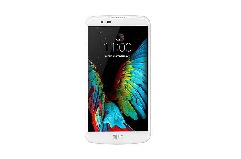 LG K10 2016 White, K430DS