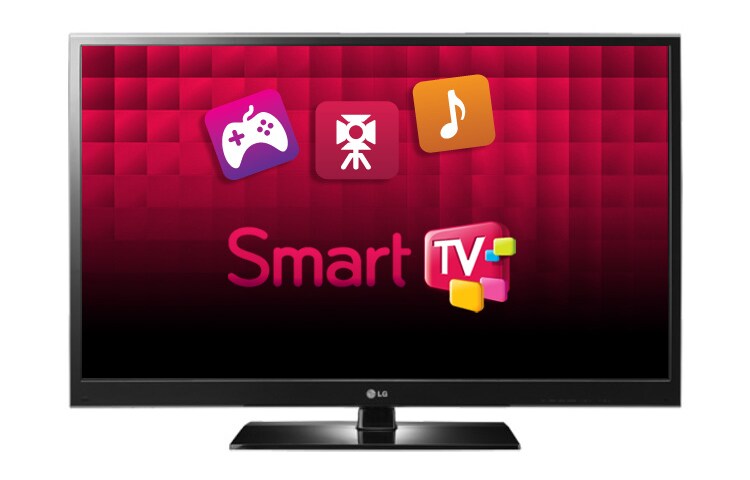 LG Full HD 3D плазменный Smart телевизор с технологиями freeview HD и 600Hz, 50PZ570