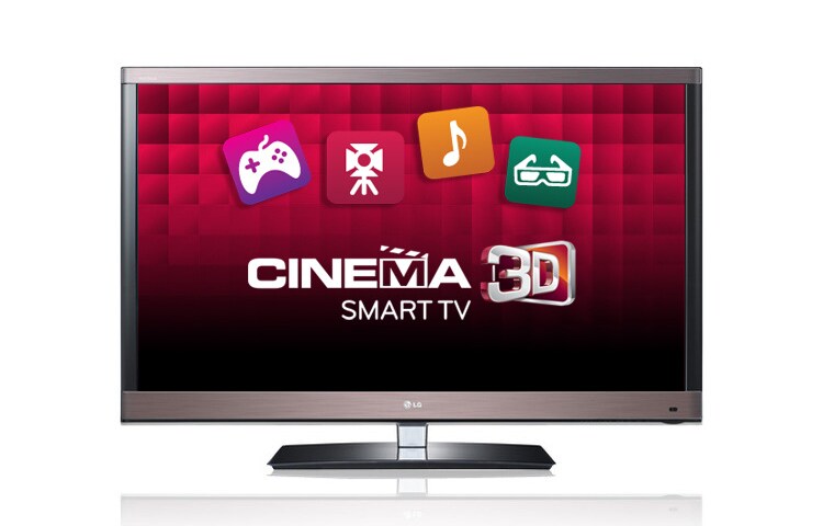 LG Cinema 3D LED телевизор с технологиями Smart TV, freeview HD и 100Hz, 55LW575S