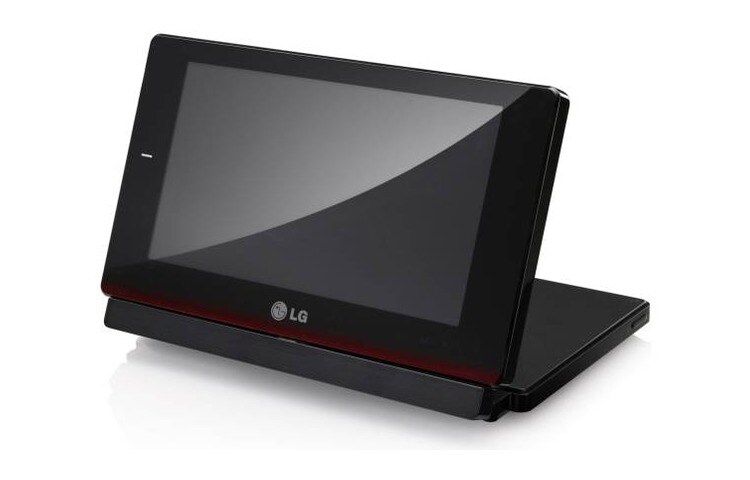 LG Портативный DVD плеер с поворотным дисплеем и встроенными играми, DP582B