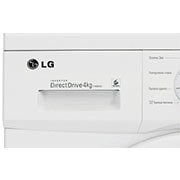 LG Узкая стиральная машина 4 кг с прямым приводом и технологией "6 движений заботы", F10B9SD