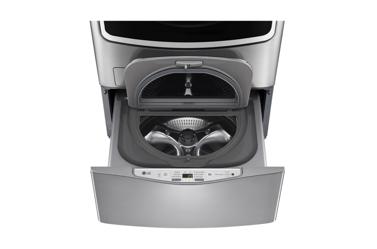 LG Стиральная машина с двумя барабанами, функцией быстрой стирки TurboWash и паром True Steam , TW7000WS