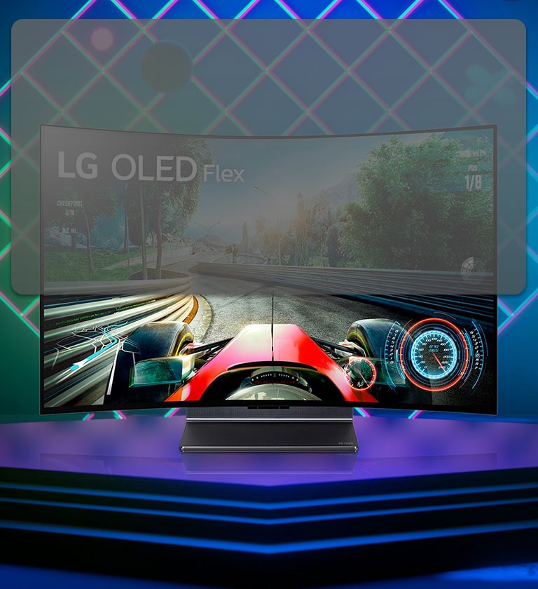 Новый уровень игровых возможностей с гибким телевизором LG OLED Flex