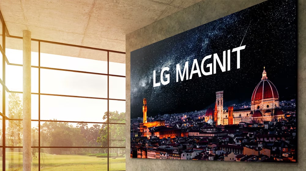 Первый светодиодный микро-дисплей LG определяет новые технологические стандарты для коммерческих дисплеев1