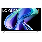 Вид спереди с эмблемой «LG OLED» и «OLED №1 в мире на протяжении 10 лет».