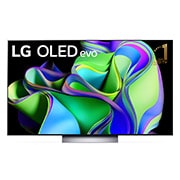 LG 55-дюймовый 4K смарт-телевизор LG OLED evo C3 2023 года, OLED55C3RLA