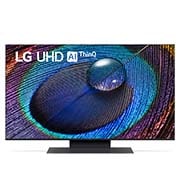 Вид телевизора LG UHD спереди