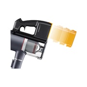 Вид слева крупным планом на насадку для чистки ковров