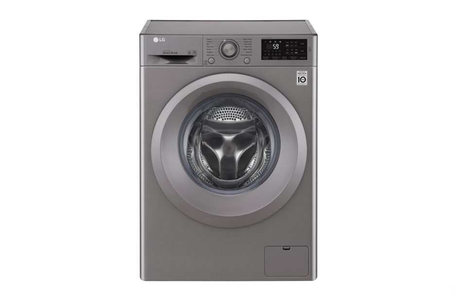 LG Lave-linge 7 KG | Moteur Direct Drive™ | 6 Motion DD | Ajout de linge, F2J5QNP7S