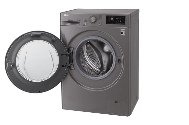 LG Lave-linge 7 KG | Moteur Direct Drive™ | 6 Motion DD | Ajout de linge, F2J5QNP7S