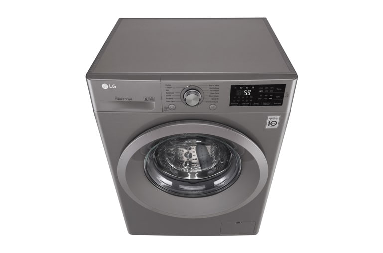 LG Lave-linge 7 KG | Moteur Direct Drive™ | 6 Motion DD | Ajout de linge, F2J5QNP7S