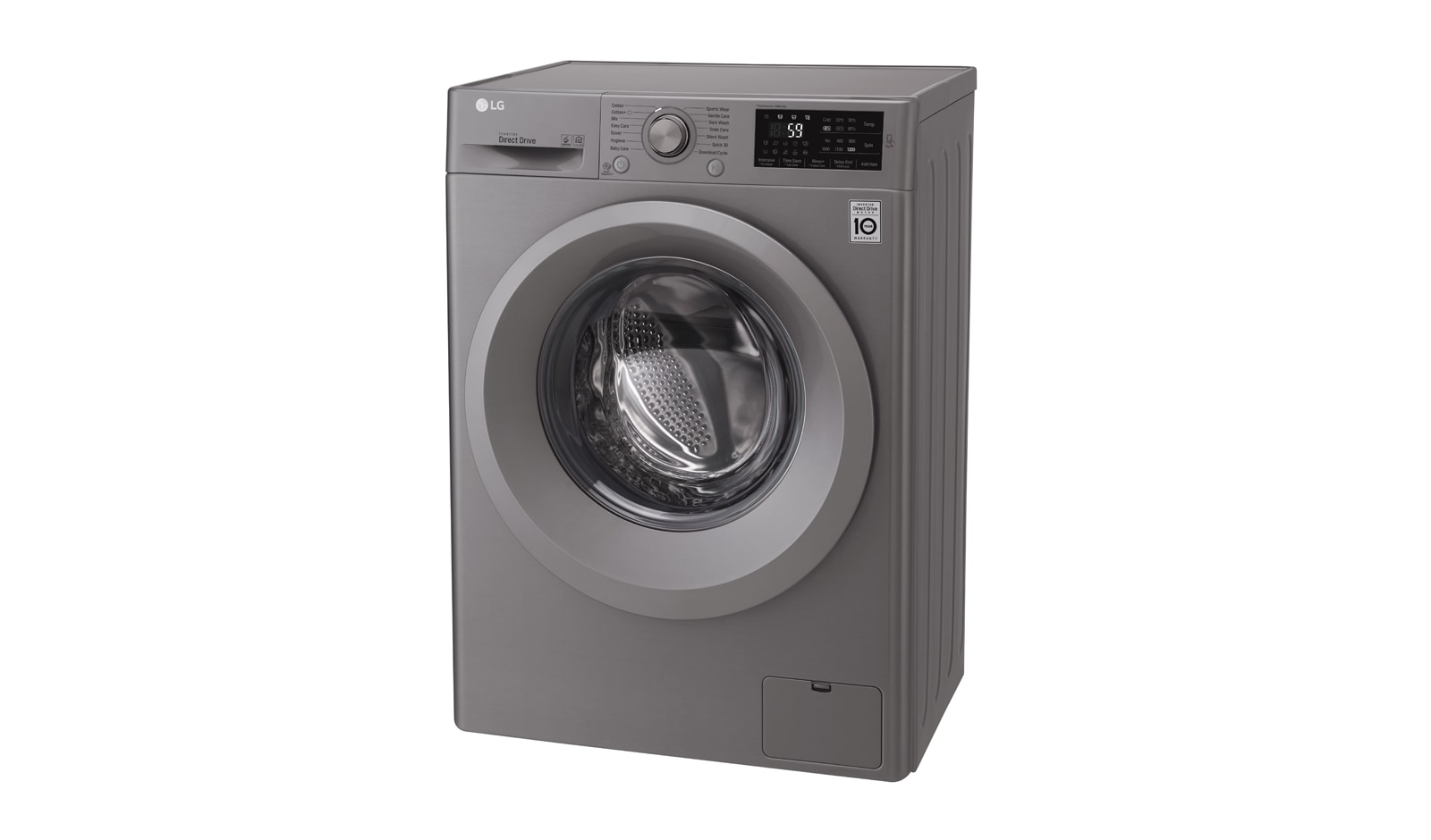 LG Lave-linge 7 KG | Moteur Direct Drive™ | 6 Motion DD | Ajout de linge, F2J5QNP7S