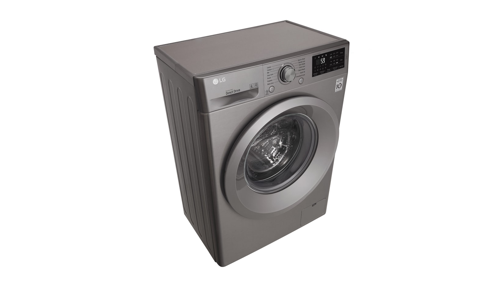 LG Lave-linge 7 KG | Moteur Direct Drive™ | 6 Motion DD | Ajout de linge, F2J5QNP7S