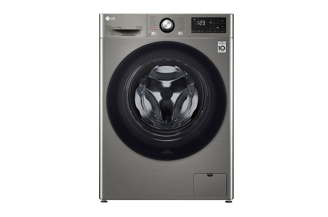 LG Lavante 7KG| 6 Motion Direct Drive™ | Moteur Direct Drive™ garanti 10 ans | AI DD™ | Steam | A, F2V3HYPKP