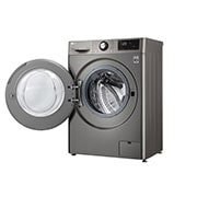 LG Lave-linge 8 KG - 68L | 6 Motion Direct Drive™ | Moteur Direct Drive™ garanti 10 ans | AI DD™ | Steam | 52/71dB | A, F2V3PYPKP