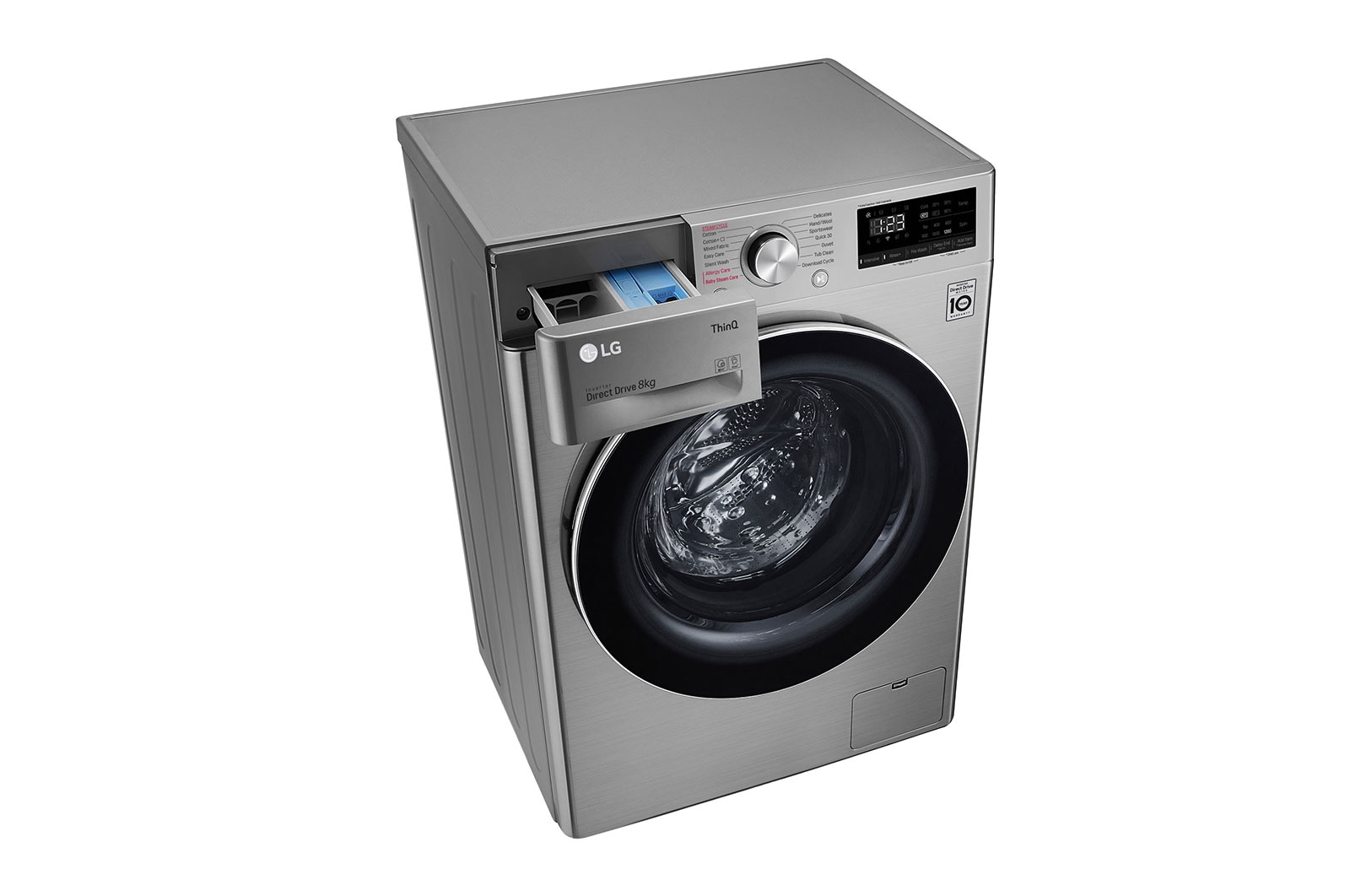 LG Machine a laver a chargement frontal l 8 KG l AIDD l ThinQ, F2V5PYP2T