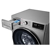 LG Lave-linge LG Vivace, 10.5 Kg, capacité plus grande, AI DD, vapeur, ThinQ, F4V5RYP2T