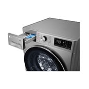 LG Lave-linge à chargement frontal | 9 / 6 Kg | Capacité plus grande | AI DD | Steam | ThinQ, F4V5VGP2T