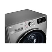 LG Lave-linge à chargement frontal | 9 / 6 Kg | Capacité plus grande | AI DD | Steam | ThinQ, F4V5VGP2T