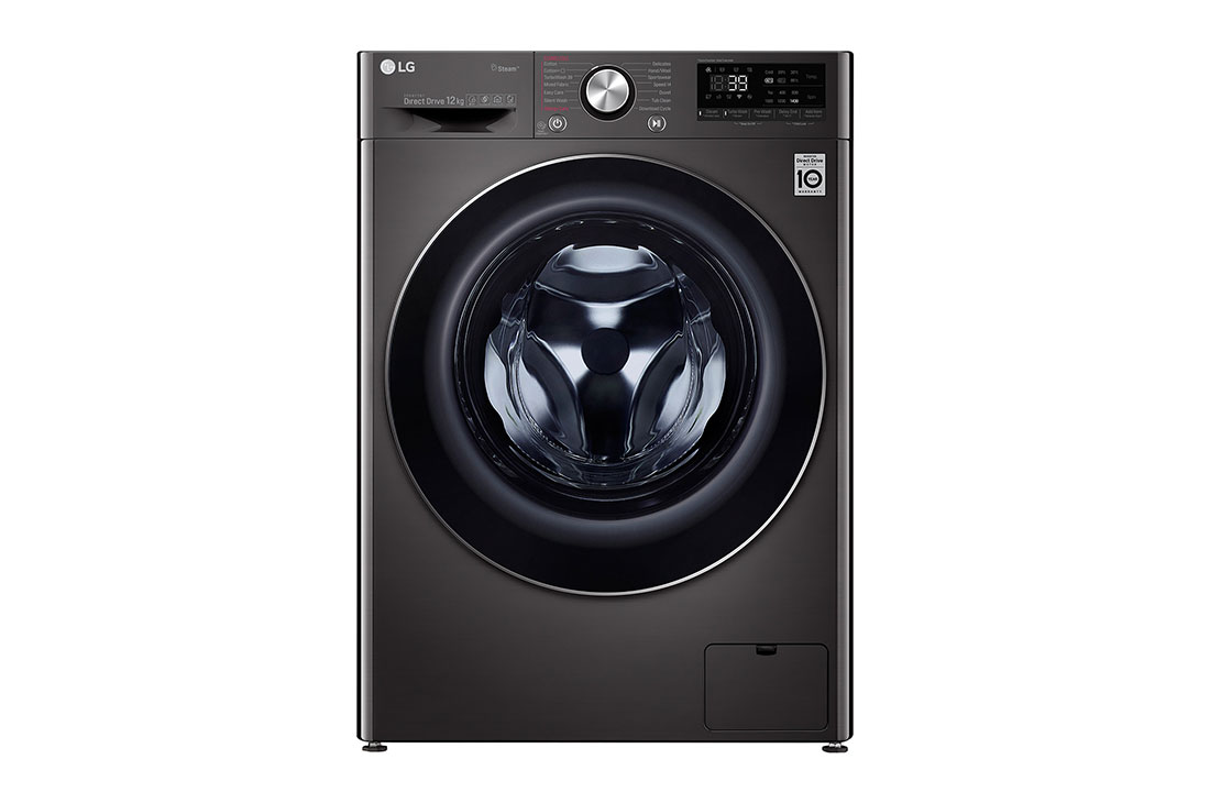 LG Machine a laver a chargement frontal l Lavante sechante l 12/8 KG l AIDD l TurboWash 360 l ThinQ, F4V9BCP2EE