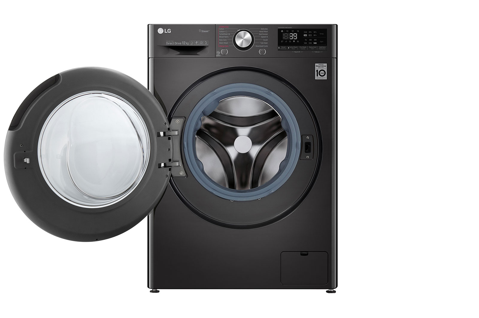 LG Machine a laver a chargement frontal l Lavante sechante l 12/8 KG l AIDD l TurboWash 360 l ThinQ, F4V9BCP2EE