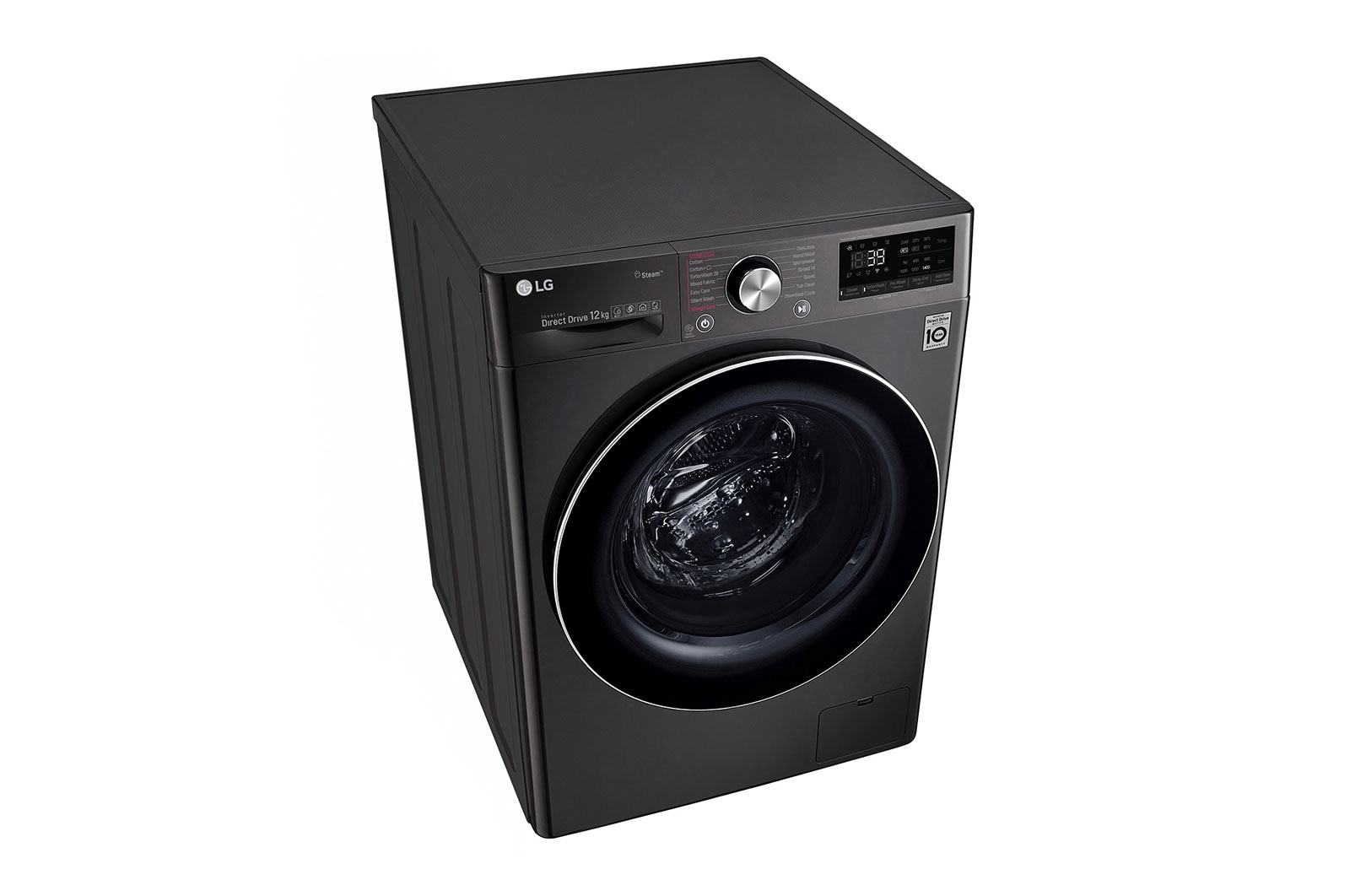 LG Machine a laver a chargement frontal l Lavante sechante l 12/8 KG l AIDD l TurboWash 360 l ThinQ, F4V9BCP2EE