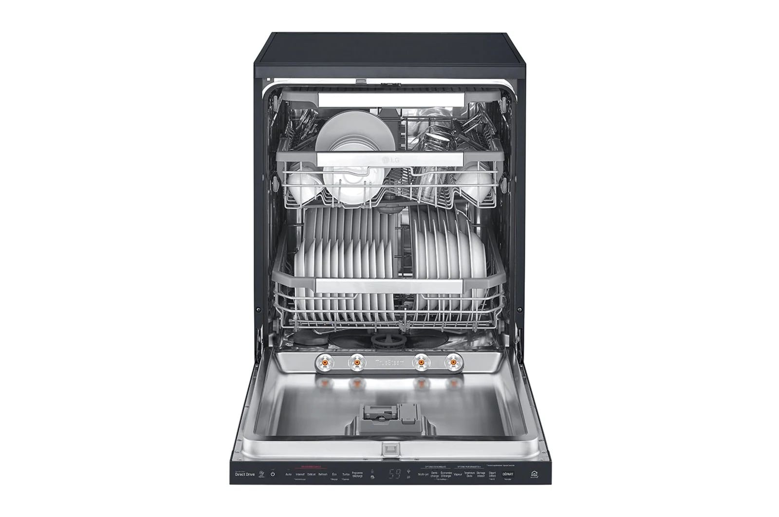 LG Lave-vaisselle LG QuadWash™ Steam | EasyRack™ | SmartThinQ™, DFB325HM