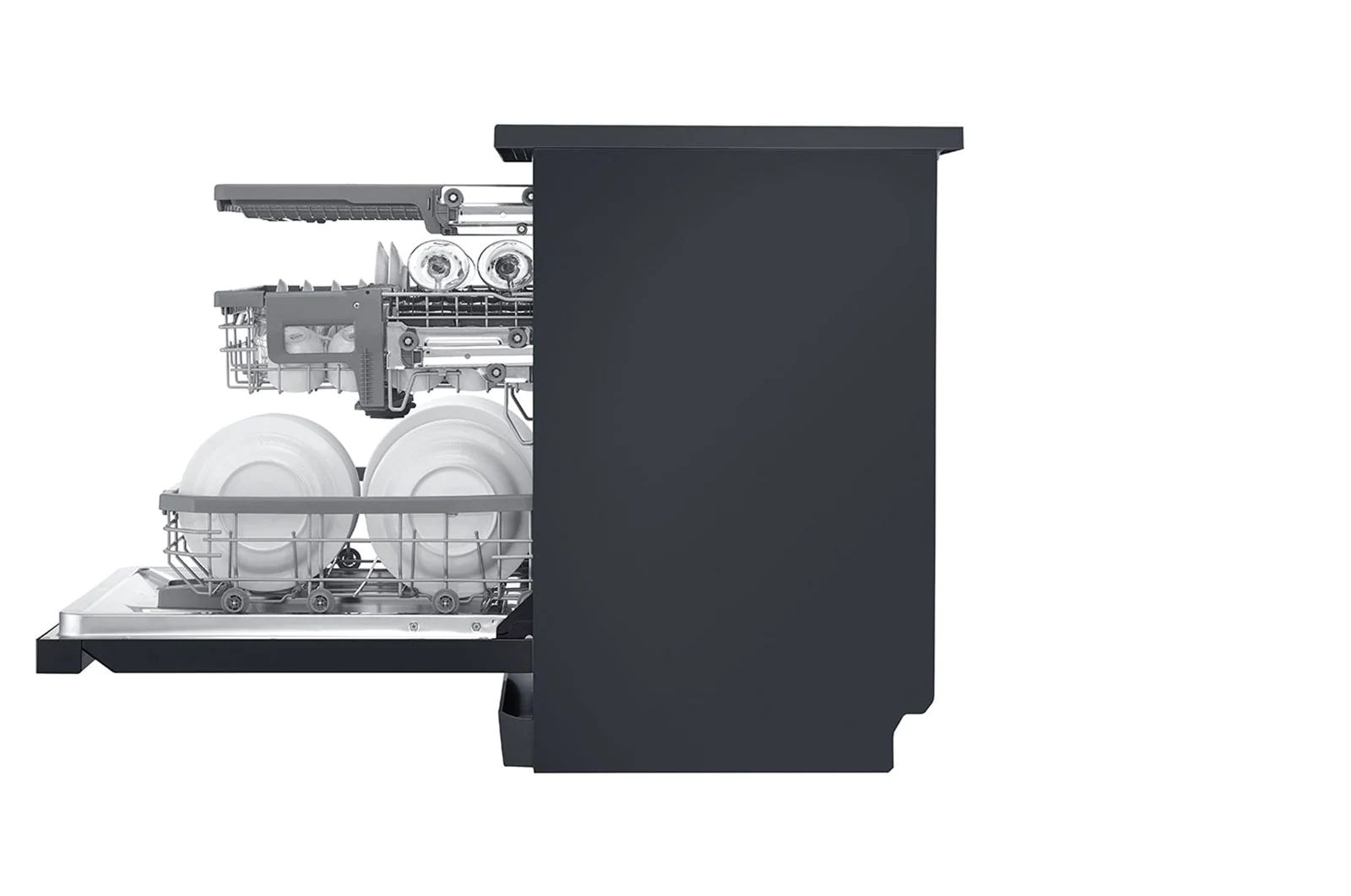 LG Lave-vaisselle LG QuadWash™ Steam | EasyRack™ | SmartThinQ™, DFB325HM