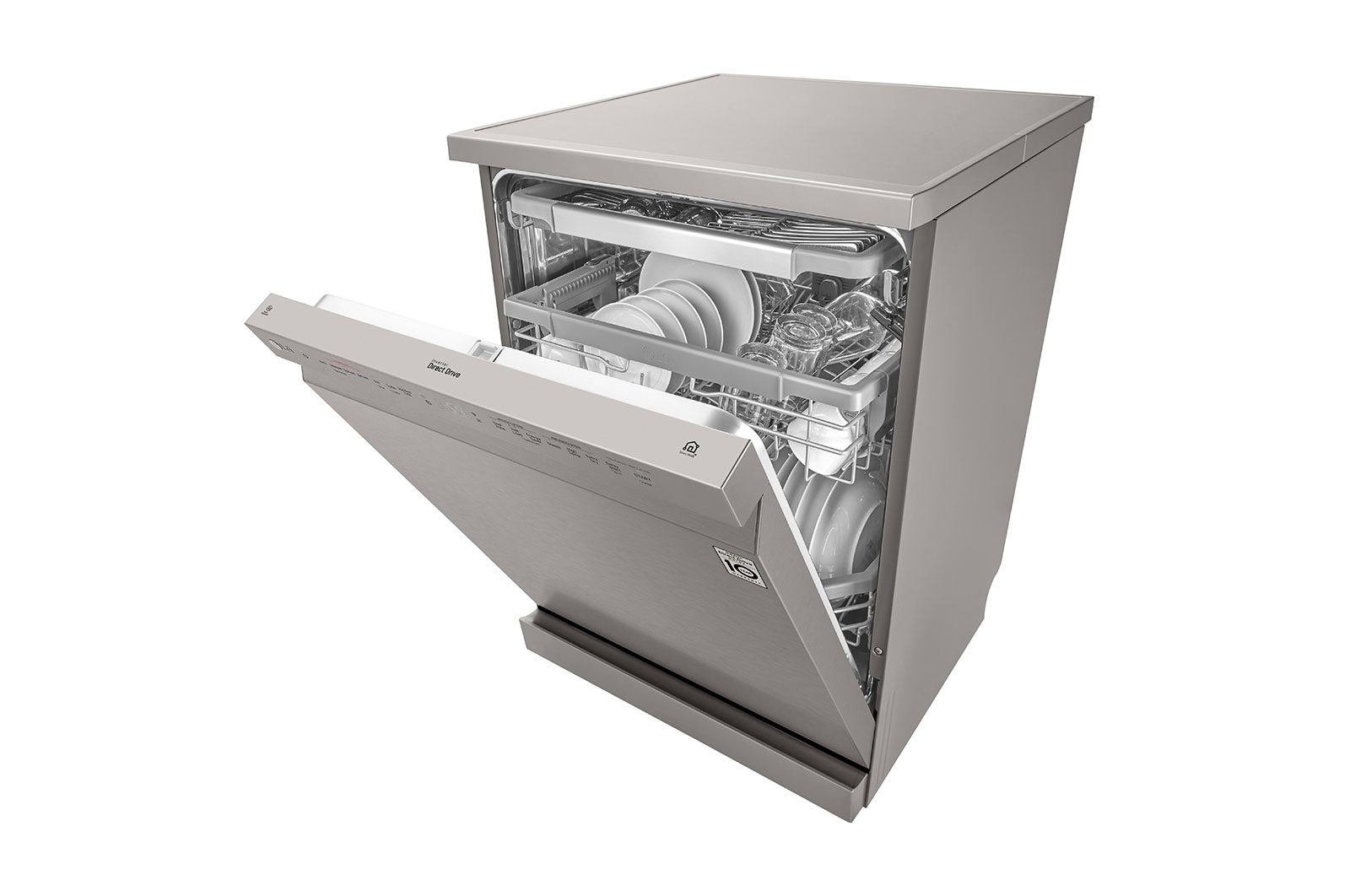 LG Lave-vaisselle LG QuadWash™ Steam | EasyRack™ | SmartThinQ™, DFB425FP