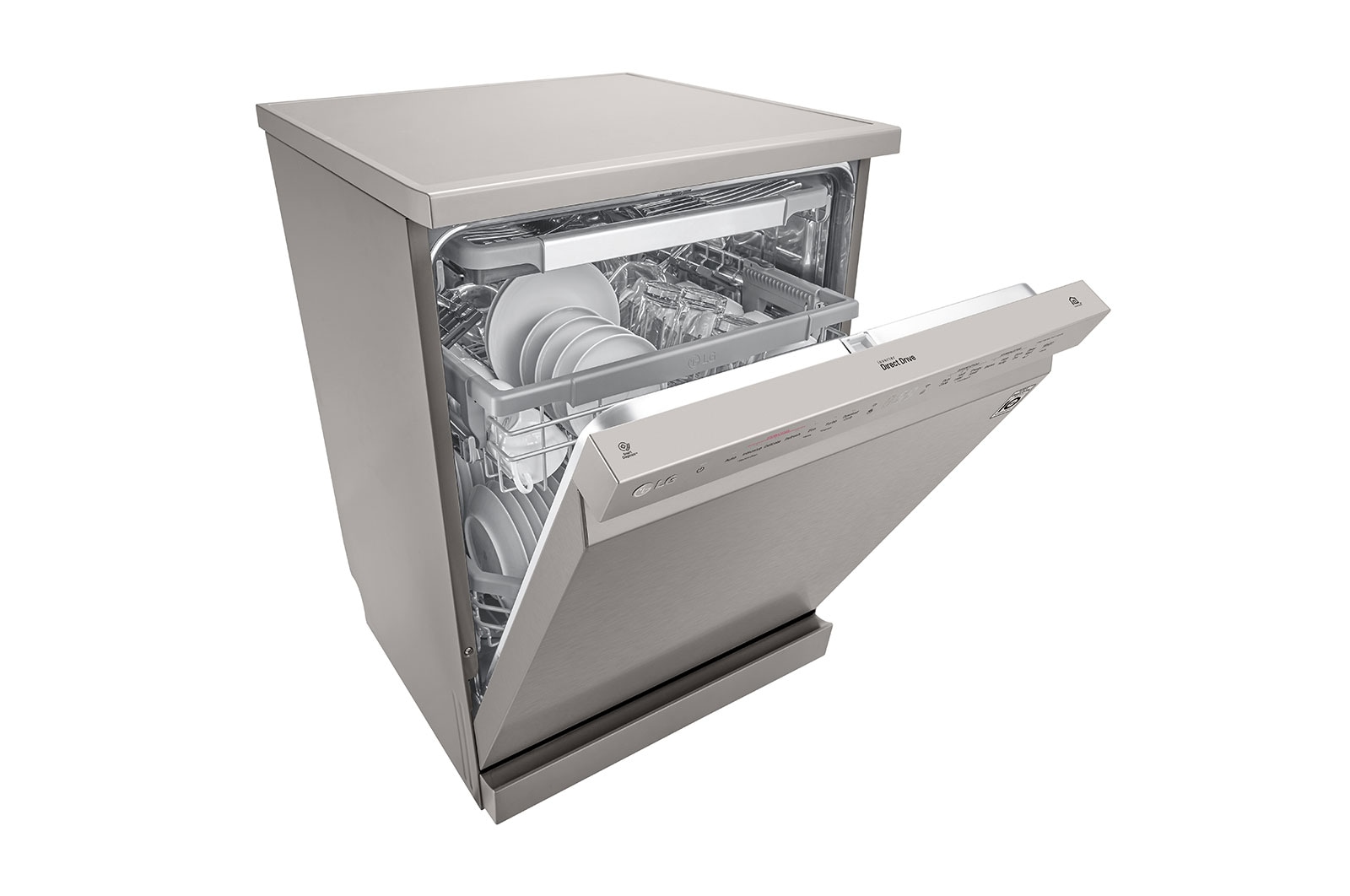 LG Lave-vaisselle LG QuadWash™ Steam | EasyRack™ | SmartThinQ™, DFB425FP