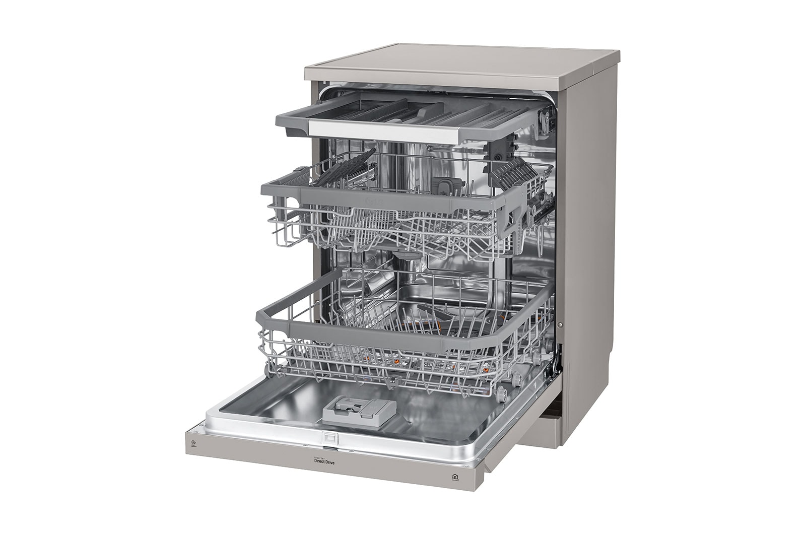 LG Lave-vaisselle LG QuadWash™ Steam | EasyRack™ | SmartThinQ™, DFB425FP