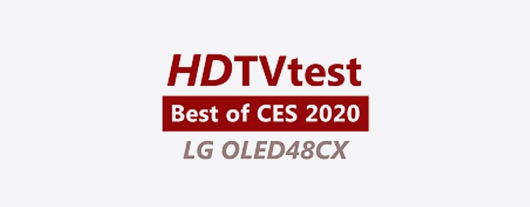 La marque du test TVHD, Meilleur du CES 2020