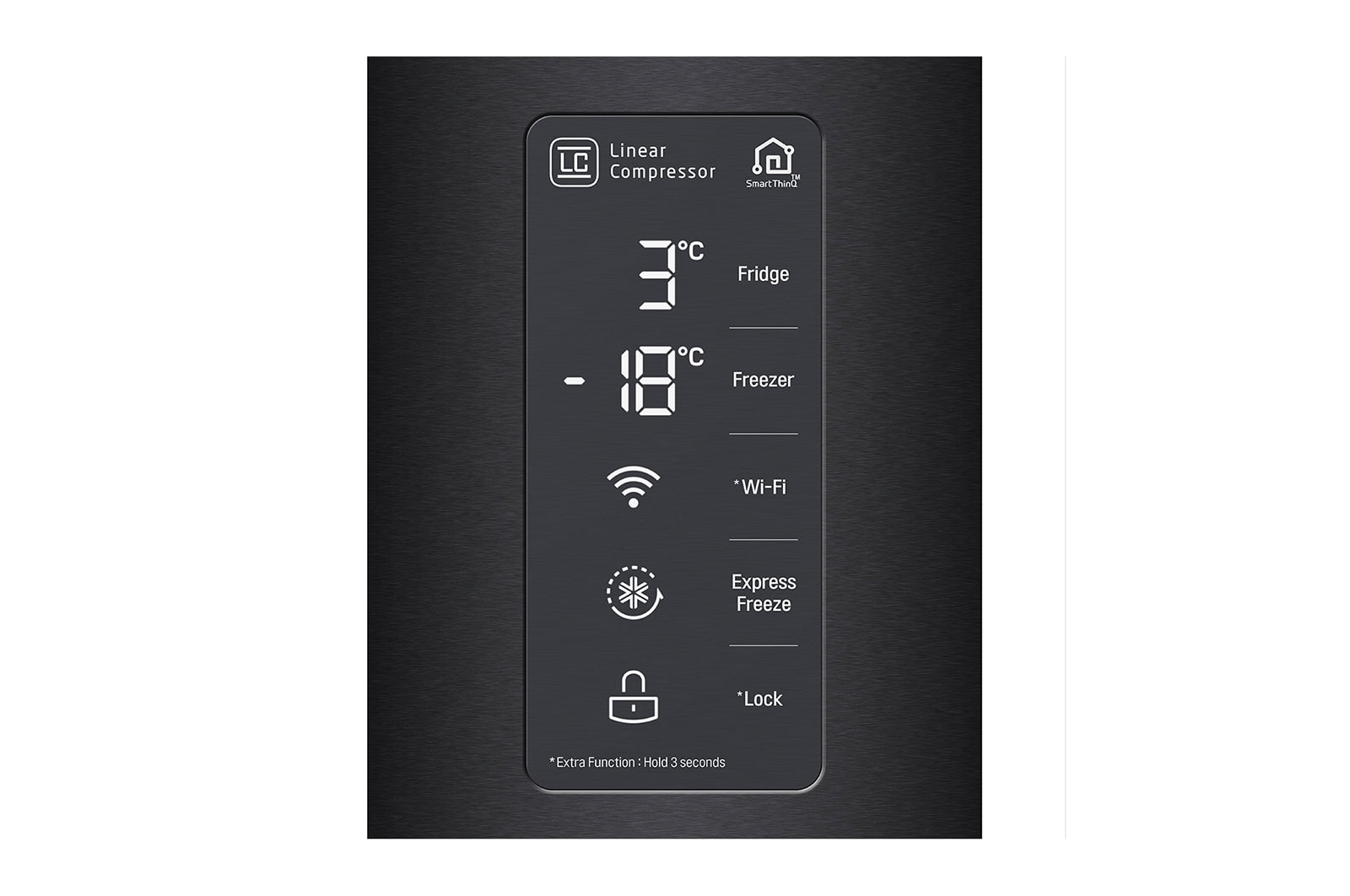 LG Réfrigérateur Multi-Portes | 464L | Gris | Compresseur Linéaire Inverter | Hygiene fresh⁺™ | DoorCooling+™ | Multi Air Flow | Moist Balance Crisper™ | Smart Diagnosis™ | ThinQ™, GR-B29FTQFL