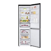 LG Réfrigérateur combiné | 341L | A++ | 36dB | Total No Frost | Compresseur Smart Inverter, GR-B479NQDM