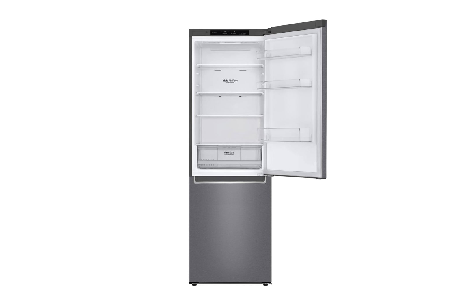 LG Réfrigérateur combiné | 341L | A++ | 36dB | Total No Frost |  Compresseur Smart Inverter, GR-B479NQLM