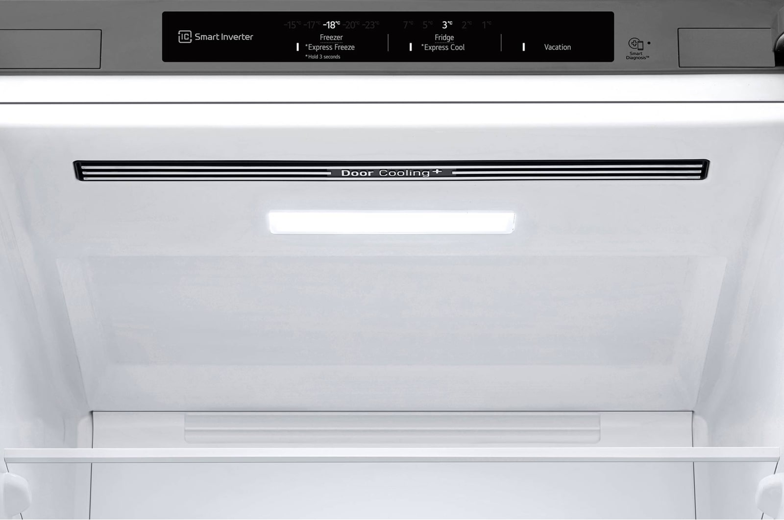 LG Réfrigérateur 341L I Combine I Compresseur Smart Inverter, GR-B489FMGW