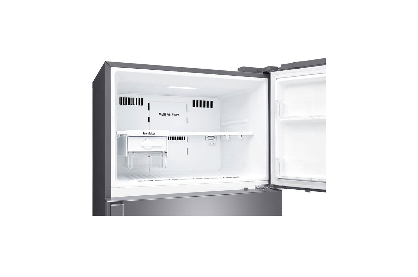 LG 437L, Compresseur linéaire Inverter | Nature Fresh™ | Linear Cooling™ | Door Cooling™ | No Frost, GR-C502HLCU