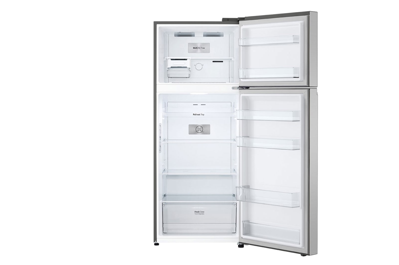 LG 423L, Smart Inverter™ | Top freezer de LG avec LINEAR Cooling™, GR-B460PLGB