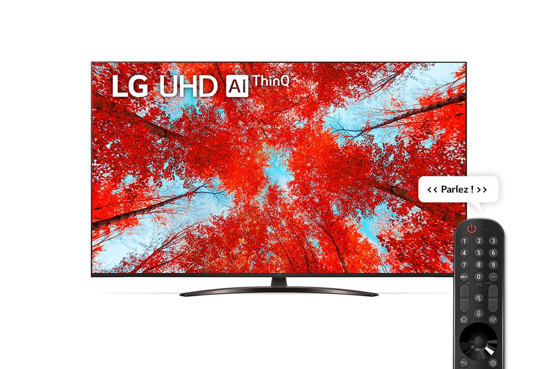 LG UHD Smart TV Resolution 4k 50 pouces  I Magic Remote, HDR, WebOS, 50UQ91006LC