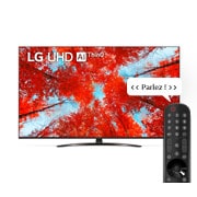 LG UHD Smart TV Resolution 4k 50 pouces  I Magic Remote, HDR, WebOS, 50UQ91006LC