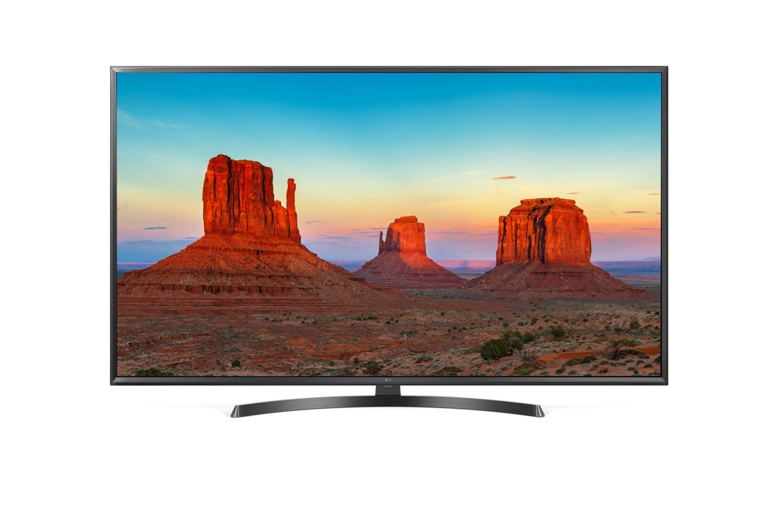 LG TV UHD 43 pouce UK6470 Séries TV LED Smart IPS 4K Ecran 4K HDR avec ThinQ AI, 43UK6470PLC