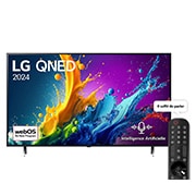 LG Smart TV  LG QNED QNED80 4K, 75 pouces, Télécommande Magique IA HDR10 webOS24 2024, 75QNED80T6B