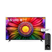 LG Smart TV LG UHD UR80 I 86 pouces I 4k Processeur IA α7 Gen6 I ThinQ AI  I Magic Remote, HDR, WebOS  , 86UR80006LA