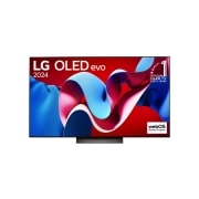 LG Smart TV  LG OLED evo C4 4K, 77 pouces, Télécommande Magique IA Dolby Vision webOS24 2024, OLED77C46LA