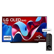 LG Smart TV  LG OLED evo C4 4K, 83 pouces, Télécommande Magique IA Dolby Vision webOS24 2024, OLED83C46LA