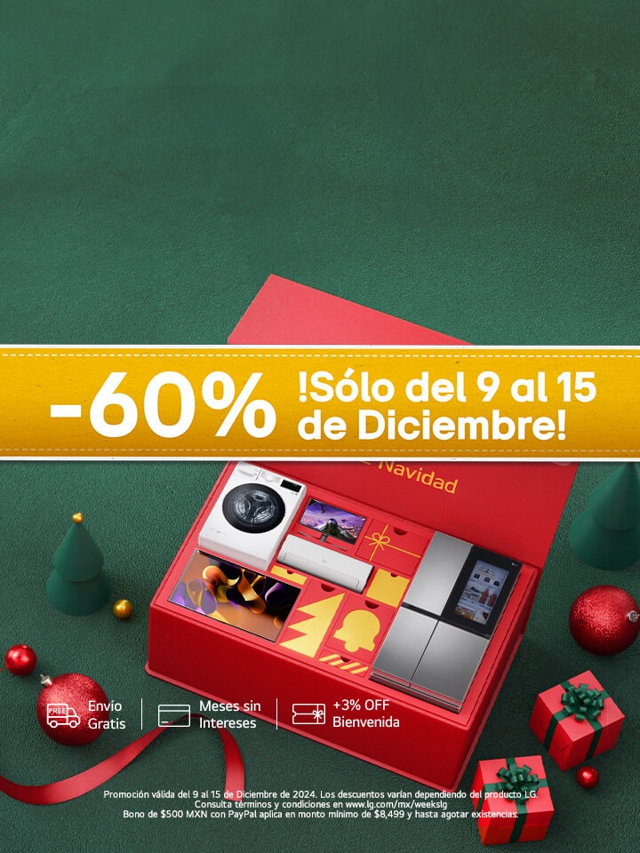 Descuento en refrigeradores durante fiestas decembrinas