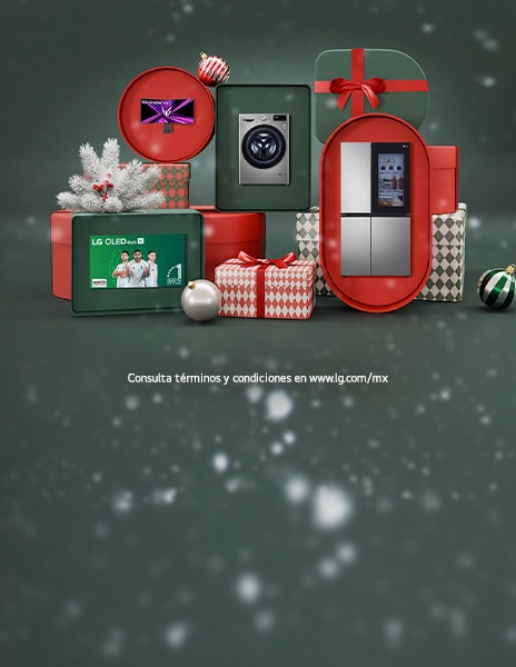 Navidad LG con hasta 50% de descuento y hasta 24 MSI