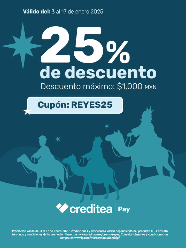 Descuento de 25% al pagar con Finvero