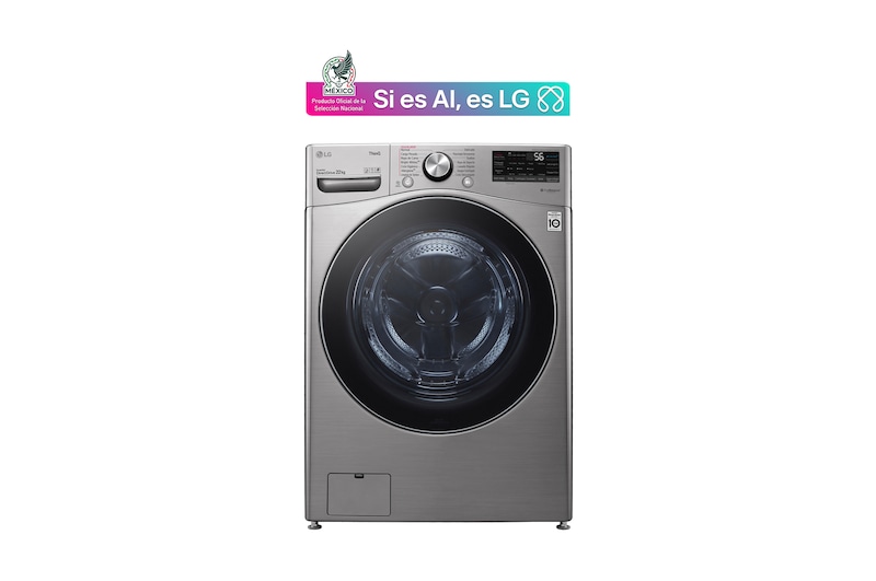 LAVADORA LG CARGA FRONTAL AI DD™ 22KG - WM22VV2S6R | LG MX