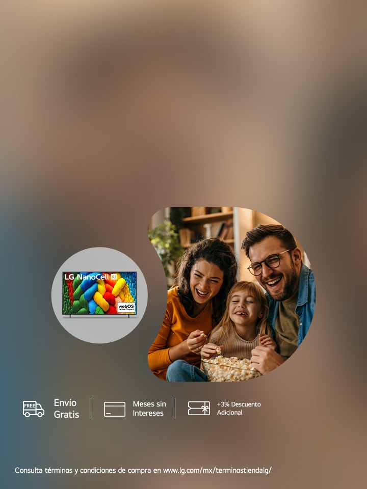 Aprovecha 15 días de descuento en TV LG!! + 5% de SPEI